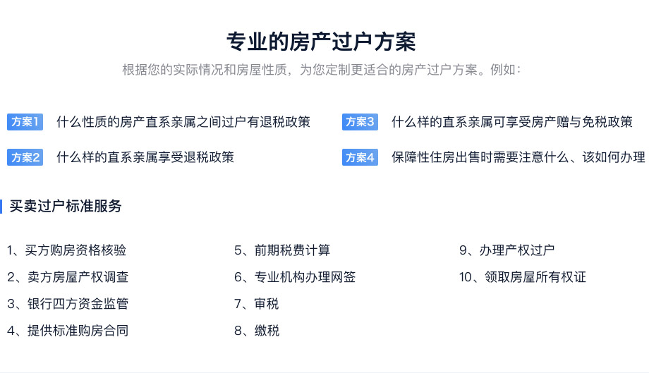 代办过户
